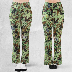 Flying Monkeys The Wizard Of Oz Flare Leggings