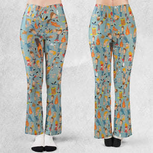 Beavis And Butt-Head Great Cornholio Flare Leggings