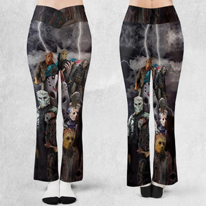Jason Voorhees Evolution Flare Leggings