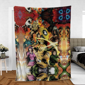 Great Power Dungeons Fleece Blanket
