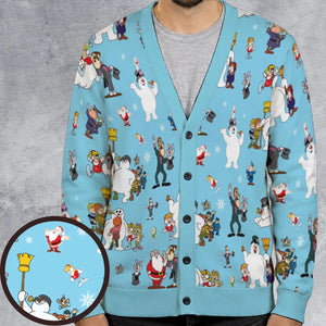 Cast Frosty The Snowman Cardigan