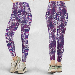 Ghostly Evolution Ghastly Haunter Gengar Pokemon Hawaiian Legging