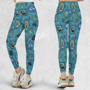 Haunted Mansion Pattern Legging