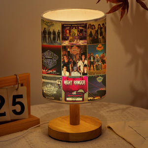 Night Ranger Fabric Lamp Arena Rock in a Warm Glow β‘πΈ