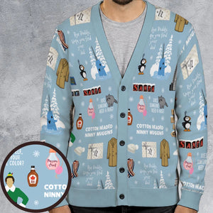 Buddy the ELF Quotes Christmas Cardigan