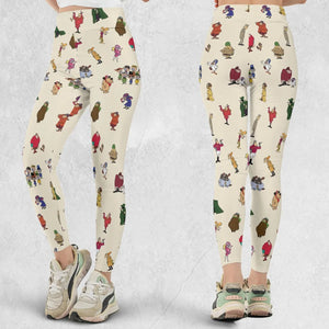 Wacky Races Characters Legging