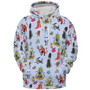 Halloween Costume The Simpsons All-over Print Hoodie