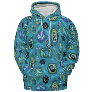 Haunted Mansion Pattern All-over Print Hoodie