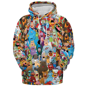The Great Muppet Jubilee The Muppet All-over Print Hoodie