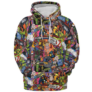 The 1980's. The Decade Of Greed All-over Print Hoodie