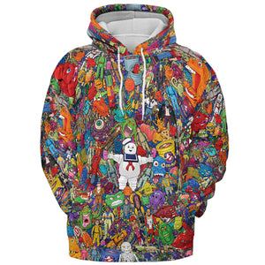 Ghostbusters Toybox All-over Print Hoodie
