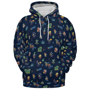 Masters Of The Universe Funny Pattern All-over Print Hoodie