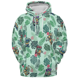 Teenage Mutant Ninja Squirtle All-over Print Hoodie