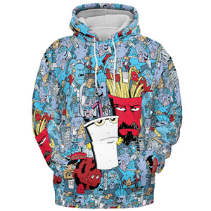 Aqua Teen Hunger Force All-over Print Hoodie