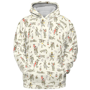 Bad Tempered Rodents Monty Python All-over Print Hoodie