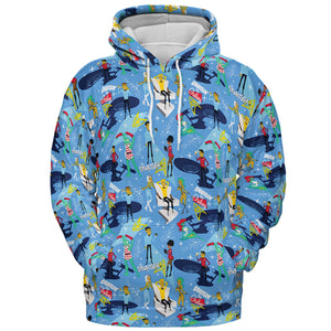Cruisin' The Galaxy Star Trek All-over Print Hoodie