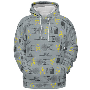 S.T Shipyard Star Trek All-over Print Hoodie