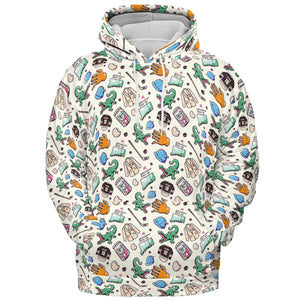 Happy Gilmore Pattern All-over Print Hoodie