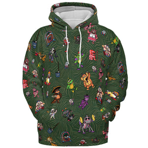 Five Nights at Freddy's Characters All-over Print Hoodie
