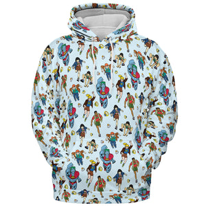 Save The Planet Captain Planet and the Planeteers All-over Print Hoodie