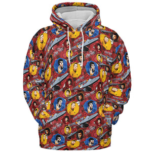 Boldly Star Trek All-over Print Hoodie
