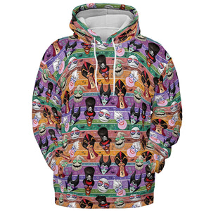 Chillin' like a Villain Summer Vibes All-over Print Hoodie