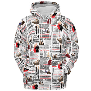 Inconceivable Quotes All-over Print Hoodie
