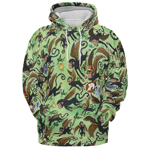 Flying Monkeys The Wizard Of Oz All-over Print Hoodie
