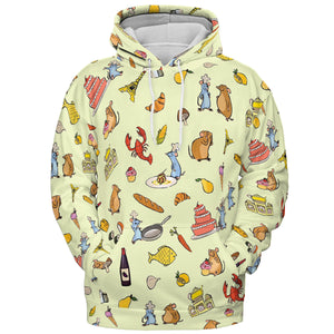 Chef Life Ratatouille All-over Print Hoodie