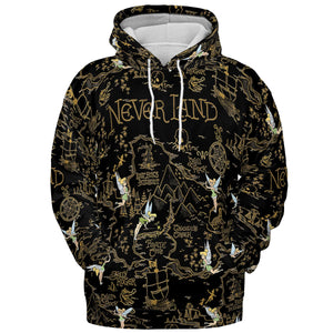 Finding Neverland Tinker Bell All-over Print Hoodie