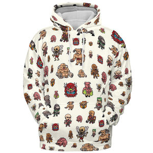 Doom Chibi Characters All-over Print Hoodie