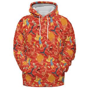 The Emperor's New Groove All-over Print Hoodie