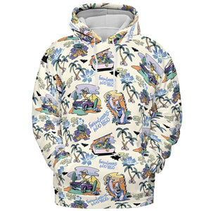 Vacation Fear and Loathing In Las Vegas Pattern All-over Print Hoodie