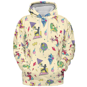 Morphin Team Power Rangers All-over Print Hoodie