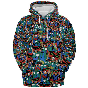 Brak and Zorak Space Ghost Coast to Coast All-over Print Hoodie