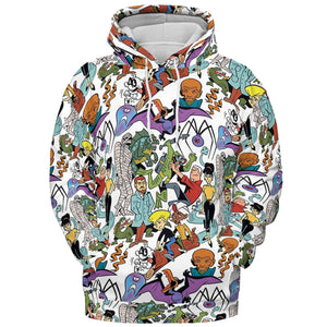 The Adventures Jonny Quest All-over Print Hoodie