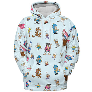 Cereal Cap'n Crunch Characters All-over Print Hoodie