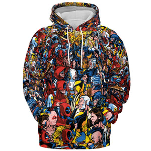 70 Variants and Bloodlines All-over Print Hoodie