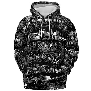 Nightmare Journey All-over Print Hoodie