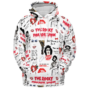 The Rocky Horror Picture Show Pattern All-over Print Hoodie