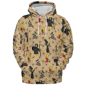 Daily Dose Of Simpsons All-over Print Hoodie
