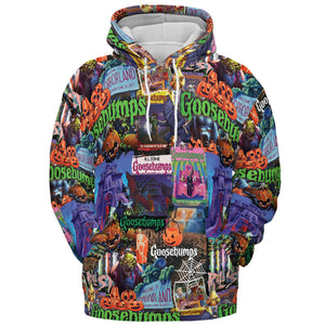 Goosebumps Pattern All-over Print Hoodie
