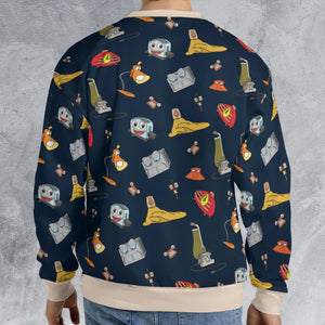 Brave Little Appliances The Brave Little Toaster All-over Print Sweatshirt
