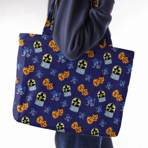 Wicked Witch Flying Monkey Large Tote Bag