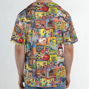 Retro Land TV Shows Unisex Baseball Jersey