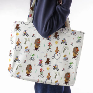 The Muppet Movie Bike Scene Large Tote Bag