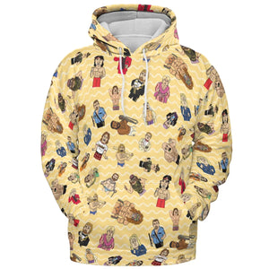WWF Heroes All-over Print Hoodie