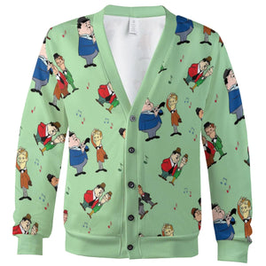 Another Fine Mess Laurel And Hardy Cardigan