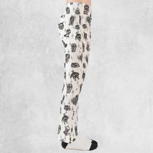 The Twilight Zone Characters Pattern Flare Leggings