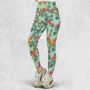 Simpsonmon The Simpsons Pokemon Mashup Legging